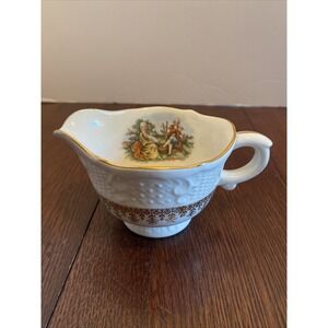Vintage Washington Colonial Vogue Dinnerware Creamer 22k‎ Hallmark Cannonball